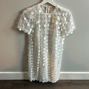 White midi Michael Kors dress